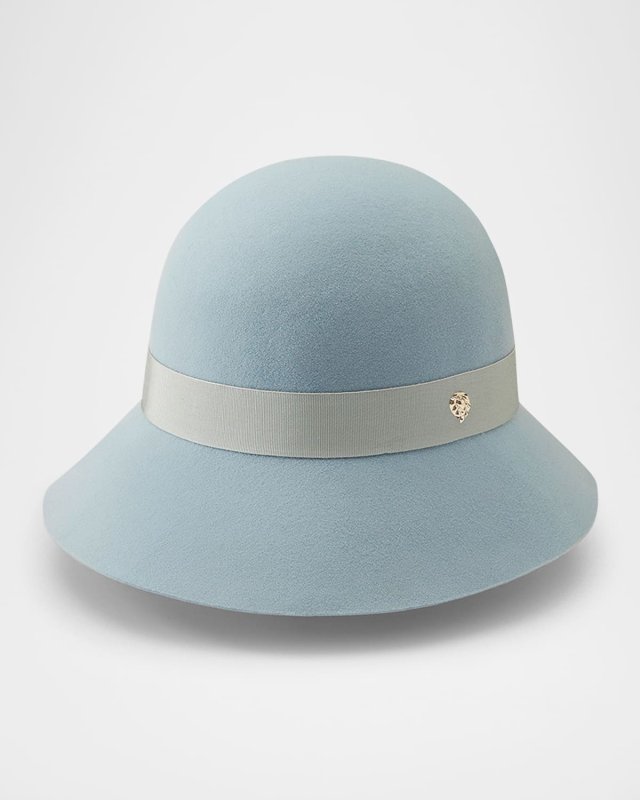 Valerie Merino Wool Cloche Hat
